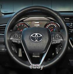 Carbon Fiber Car Steering Wheel Paddle Shifter Extension For 18-up Toyota Camry