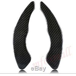 Carbon Fiber DSG Shift Paddle Steering Wheel Cover For VW Scirocco Polo Golf7