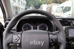 Carbon Fiber Dashboard & Steering Wheel Cover Frame Trim For Toyota 4Runner 10+