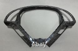 Carbon Fiber For Infiniti Steering Wheel Trim Cover G37 09-13 Q60 G35 G25 QX50