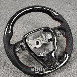 Carbon Fiber Forged Style Steering Wheel For Toyota 2018-22 Camry Corolla Avalon