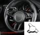 Carbon Fiber Interior Steering Wheel Cover Trim For Porsche Macan 2014-2019