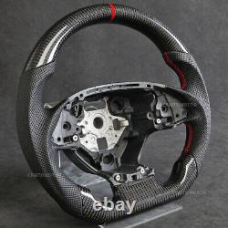 Carbon Fiber Perforated Steering Wheel For 2014-2018 Chevrolet chevy Corvette C7
