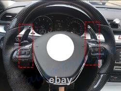 Carbon Fiber Shift Paddle Steering Wheel DSG For VW Golf 6 R/GTI Polo Eos Passat
