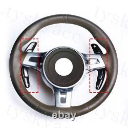 Carbon Fiber Shift Paddle Steering Wheel Trim For Porsche 958 987 991 997 Cayman
