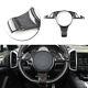 Carbon Fiber Steering Wheel ABS Cover For Porsche Cayenne 2011-2017 For Panamera