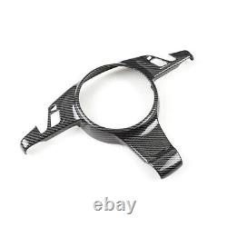 Carbon Fiber Steering Wheel ABS Cover For Porsche Cayenne 2011-2017 For Panamera