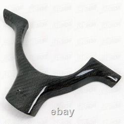 Carbon Fiber Steering Wheel Cover For Bmw 3 Series E46 M3 1999-2005