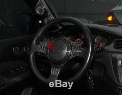 Carbon Fiber Steering Wheel Cover For Evo VII VIII IX 7 8 9