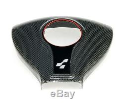 Carbon Fiber Steering Wheel Cover For Vw Golf 5 Tsi Tdi Gti R32