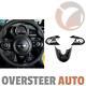 ^ Carbon Fiber Steering Wheel Cover Set For Mini Cooper F54 F55 F56 14-16