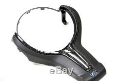 Carbon Fiber Steering Wheel Cover Trim For BMW F80 F82 M3 M4 F10M5 M6 X5M X6M M2