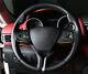 Carbon Fiber Steering Wheel Cover Trim For Maserati Levante 16-2017 Ghibli 14-16