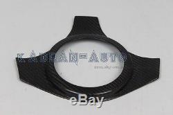 Carbon Fiber Steering Wheel Cover Trim For Mitsubishi Evolution Evo 7 8 9