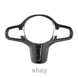 Carbon Fiber Steering Wheel Cover Trim for BMW x3M x4M ID6 Decor