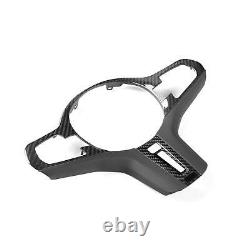 Carbon Fiber Steering Wheel Cover Trim for BMW x3M x4M ID6 Decor