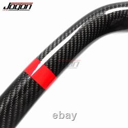 Carbon Fiber Steering Wheel Decor Cover Trim For C8 Corvette Stingray 2020-2023