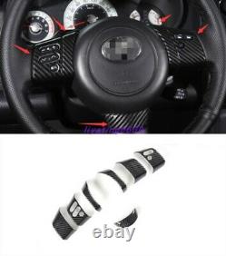 Carbon Fiber Steering Wheel Decoration Cover Trim For Toyota FJ Cruiser 07-2020
