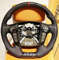 Carbon Fiber Steering Wheel Fits For Hyundai Genesis Sedan 2009 2010 2011