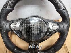 Carbon Fiber Steering Wheel For 2010-2014 Nissan 370Z With CENTER Cover