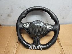 Carbon Fiber Steering Wheel For 2010-2014 Nissan 370Z With CENTER Cover