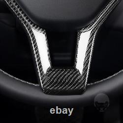 Carbon Fiber Steering Wheel Frame Cover For Benz W176 W204 W117 W212 W207 W218