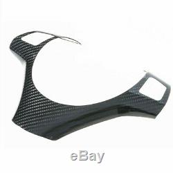 Carbon Fiber Steering Wheel Trim Cover For BMW E90 E92 M3 M Sport