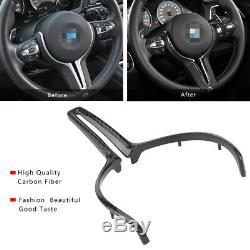 Carbon Fiber Steering Wheel Trim Cover For M2 M3 F80 M4 F82 M5 M6 X5M X6M US