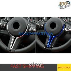 Carbon Fiber Steering Wheel Trim Replace For BMW serie M F82 M4 2014-2018