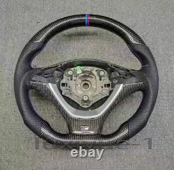 Carbon Fiber Steering Wheel skeleton + Cover for BMW X5 E70 X6 E71 E72 No paddle