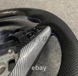 Carbon Fiber steering wheel Skeleton+Cover for BMWE60 E61 E63 E64 04-08No paddle