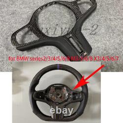 Carbon Steering Wheel Button Cover for BMW Series2/3/4/5/6/8 M3/5/6/8 X3/4/5/6/7