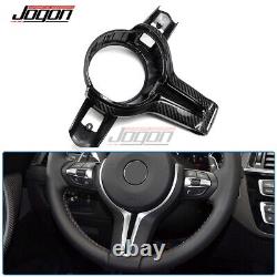 Carbon Steering Wheel Cover For BMW F30 F31 F32 F33 F36 M3 M4 F80 F82 F83 340i