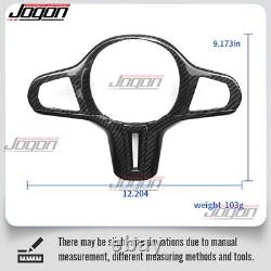 Carbon Steering Wheel Cover For BMW G20 G21 G22 G23 G26 M3 M4 G80 G82 G83 M340i