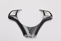 Carbon Steering Wheel Cover Overlay for BMW E90 E91 E92 E93