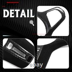 Carbon Steering Wheel Cover Replace For BMW 2 3 4 5 6 8 Series X4 X5 X6 2018-23