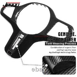 Carbon Steering Wheel Cover Replace For BMW 2 3 4 5 6 8 Series X4 X5 X6 2018-23