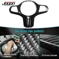 Carbon Steering Wheel Cover Replace For BMW 2 3 4 5 6 8 Series X4 X5 X6 2018-23