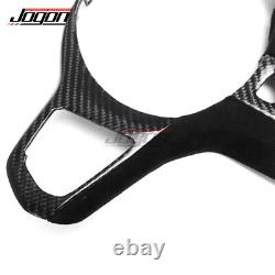 Carbon Steering Wheel Cover Replace For BMW 2 3 4 5 6 8 Series X4 X5 X6 2018-23