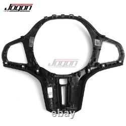 Carbon Steering Wheel Cover Replace For BMW 2 3 4 5 6 8 Series X4 X5 X6 2018-23