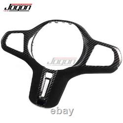 Carbon Steering Wheel Cover Replace For BMW 2 3 4 5 6 8 Series X4 X5 X6 2018-23