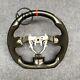 Carbon Steering Wheel For Subaru Impreza WRX STi 2008-2014 Alcantra Red Strip