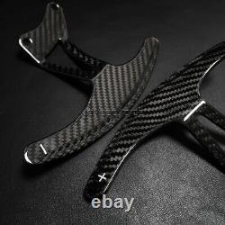 Carbon Steering Wheel Shifter Paddle Cover Trim For Maserati Gran Turismo GT GTS
