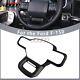 Carbon Steering Wheel Surrouding Covers For Ford F-150 Lariat Raptor R 2021-2024