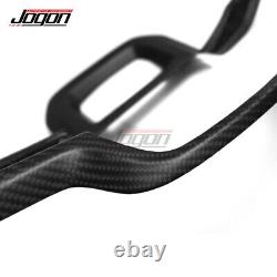 Carbon Steering Wheel Surrouding Covers For Ford F-150 Lariat Raptor R 2021-2024