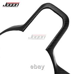 Carbon Steering Wheel Surrouding Covers For Ford F-150 Lariat Raptor R 2021-2024
