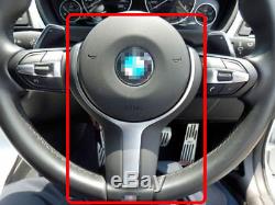 Carbon Steering Wheel Trim Cover For BMW F22 F30 F32 F10 F15X5 F16X6 M Sport