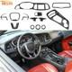 Center Console Interior Accessories Decor for Dodge Challenger 15+ Carbon Fiber