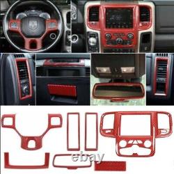 Center Control Navigation Steering Wheel Decor Cover Trims for Dodge RAM 2010-18