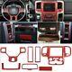 Center Control Navigation Steering Wheel Decor Cover Trims for Dodge RAM 2010-18
